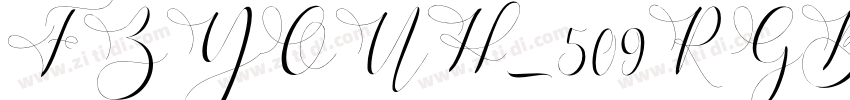 FZYOUH_509R GB1 4字体转换 FZYOUH_509R GB1 4字体转换